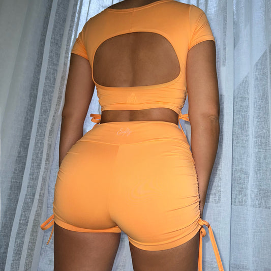 Barbie Short Set in Orange