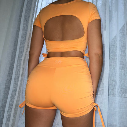 Barbie Short Set in Orange